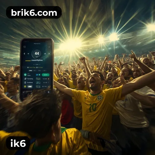 ik6 App home screen with mobile slots and casino categories